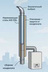  Газообразное топливо и дымовые трубы